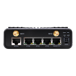 Digi IX25 5G eMBB/5G RedCap/LTE Cat4 Router with Digi 360, GNSS, WiFi optional, 4 ethernet